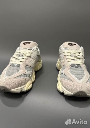 Кроссовки New Balance 9060, Gray Beige Люкс