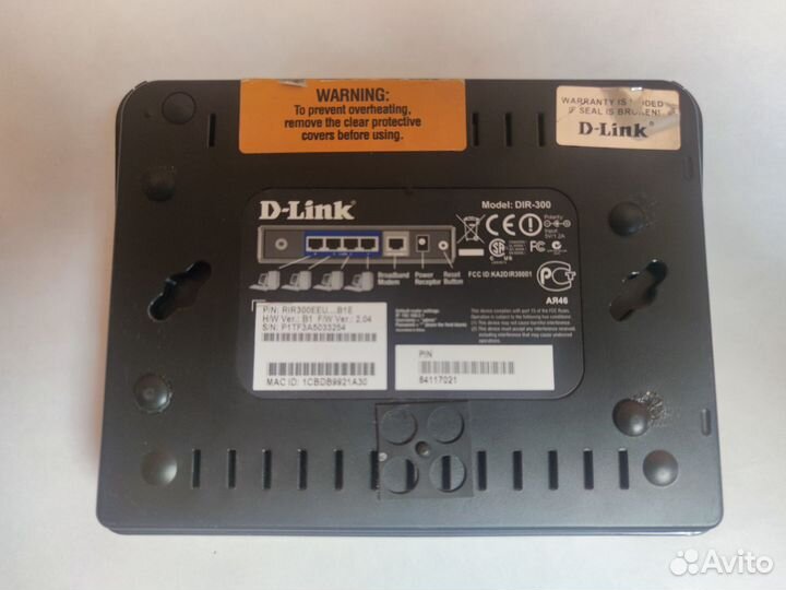 Wi-Fi роутер D-Link DIR-300