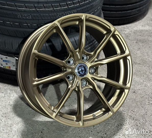 Диски R17 5x114,3 HRE P104SC Matt Bronze