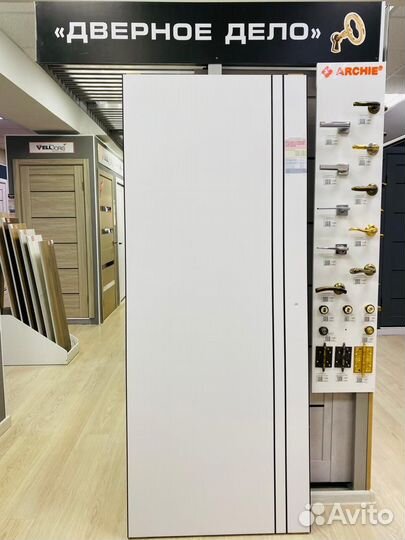 Дверь межкомнатная Line Молдинг 4 софт