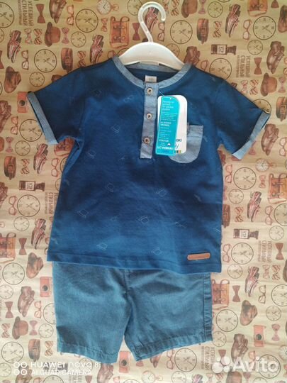 Футболки, шорты, боди waikiki на мальчика 74-92р