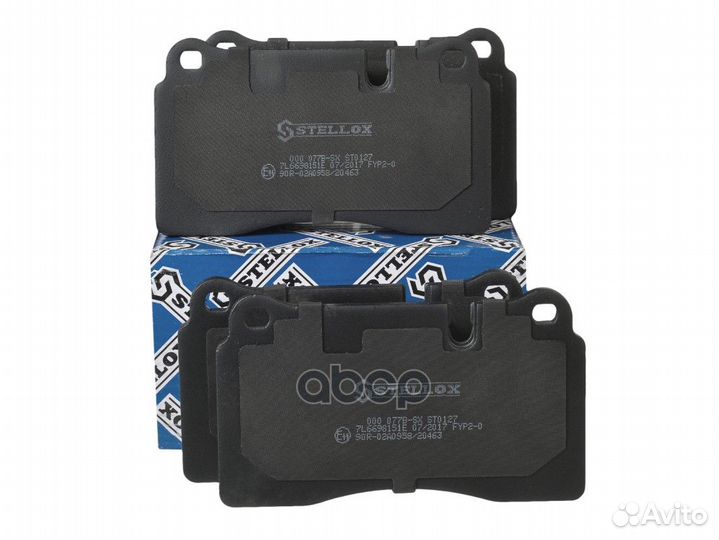 Колодки тормозные дисковые 000077B-SX Stellox