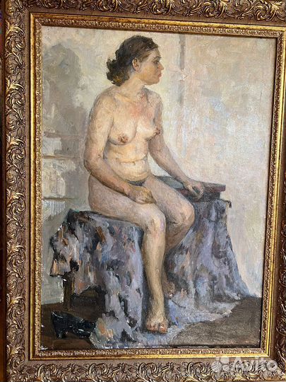 Картина Бомштейн Б.Ю. «Натурщица»