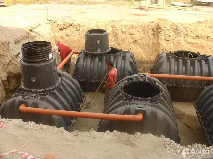 Септик эко Green 4 без откачки