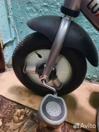 Детский велосипед с ручкой бу