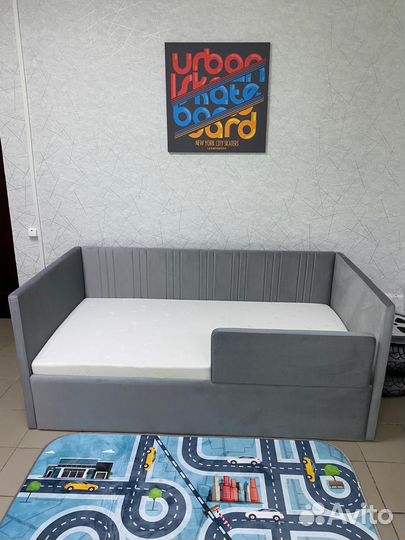 Детская кровать мягкая