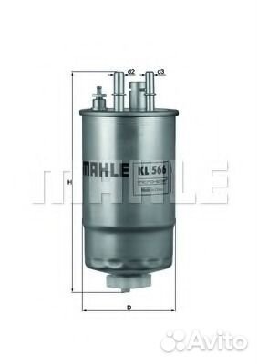 Knechtmahle KL 566 Топливный фильтр