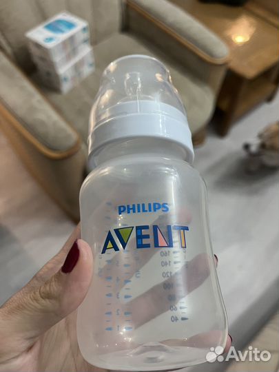 Бутылочка для кормления philips avent 1+