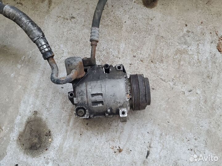 Диск, мозги, компрессор кондиционера на бмв