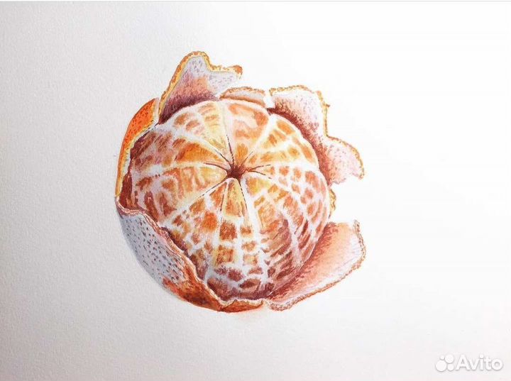 Картина акварель