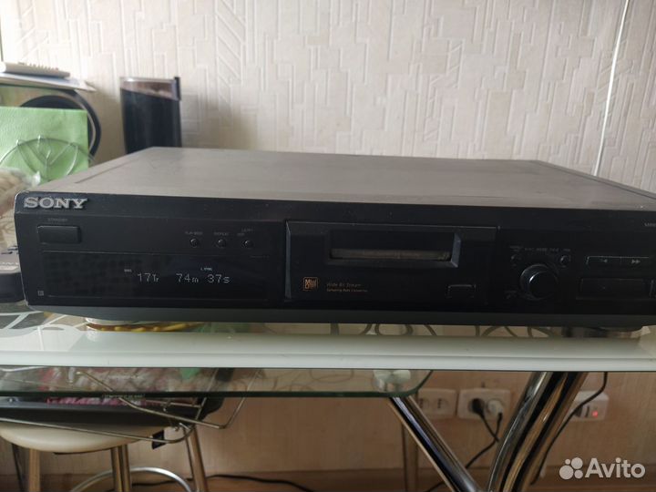 MD дека MDS-JE330 + пульт д.у