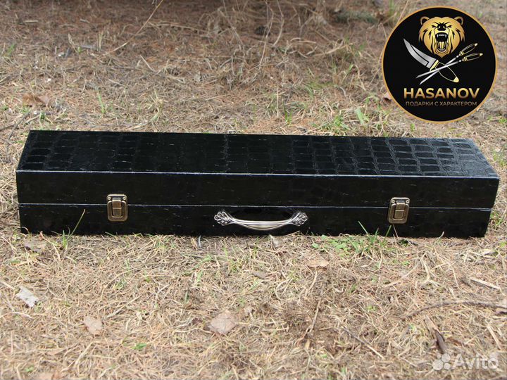 Набор шампуров подарочный