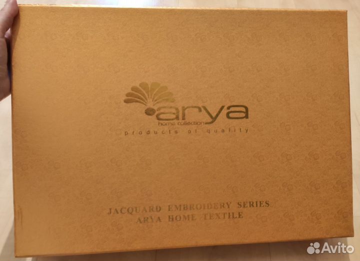 Постельное белье arya (Турция) жаккард, евро