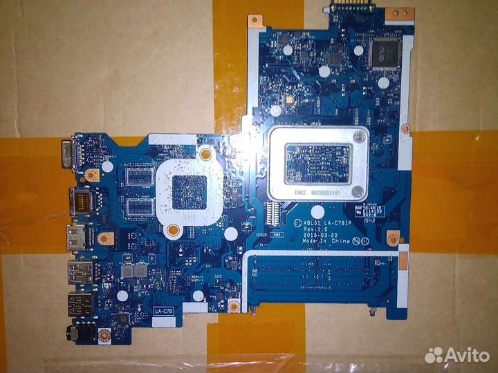 ABL51 LA-C781P мат. Плата для ноутбука Hp