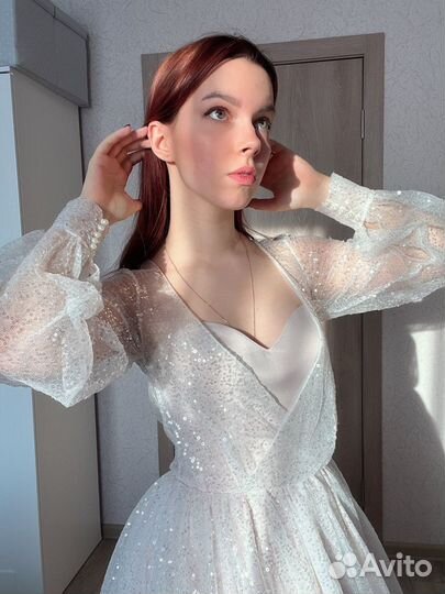Платье выпускное свадебное