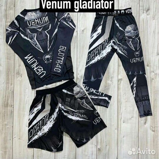 Компрессионный рашгард venom gladiator 1912