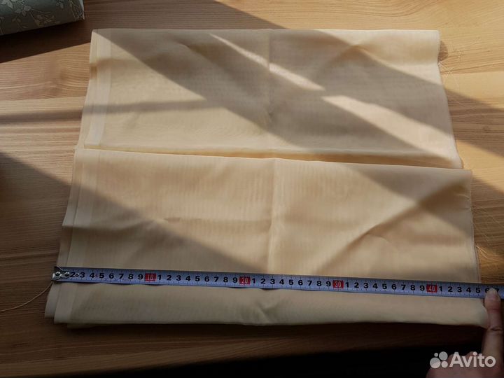 Тюль обрезки