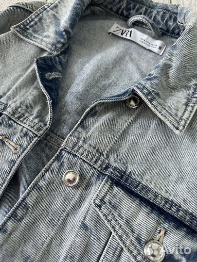 Джинсовая куртка zara