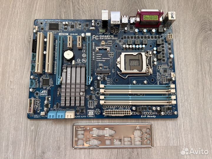 Gigabyte GA-Z68P-DS3 + i5-2300 + 8GB