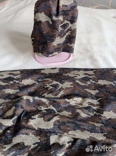 Шапка весна/осень на флисе