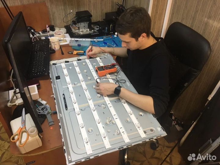 Ремонт телевизоров Телемастер Ремонт подсветки
