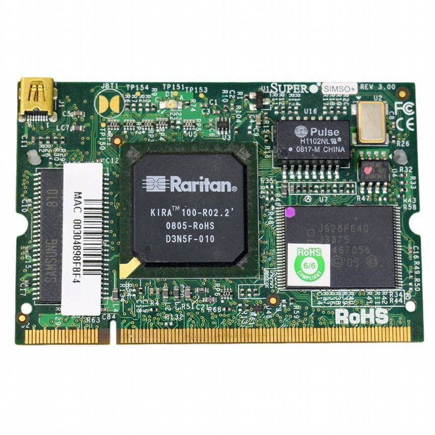 [SIMSO+] Контроллер Supermicro Aoc- Lan Simso+
