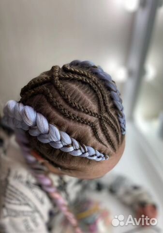 Косы с канекалоном