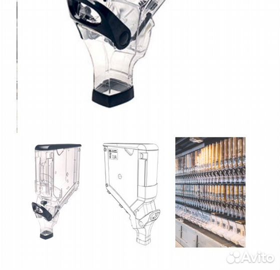 Диспенсер, дозатор для сыпучих гравитационный