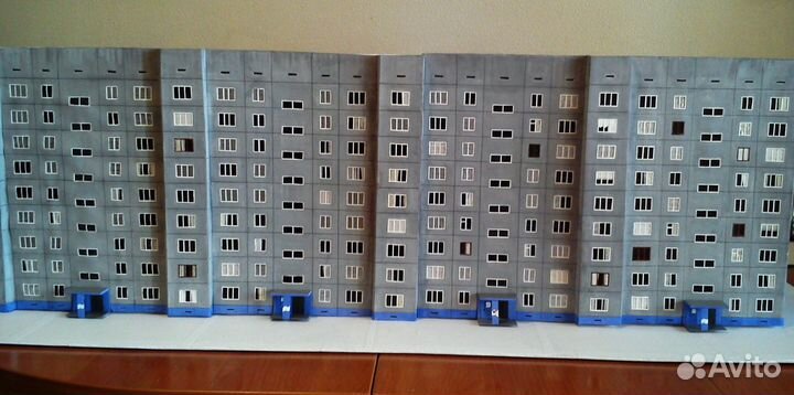 Изготовление макетов из бумаги/картона, пластика