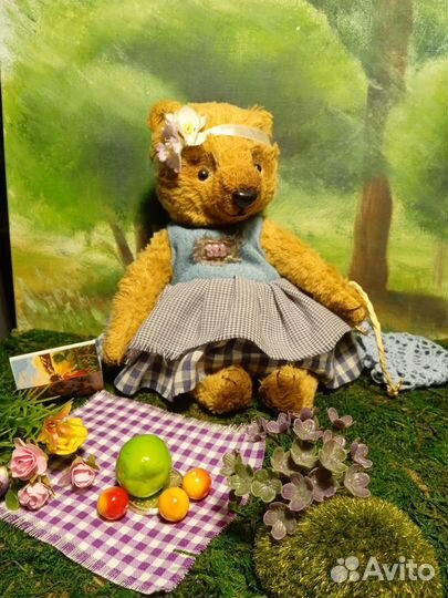 Мишка тедди ручная работа