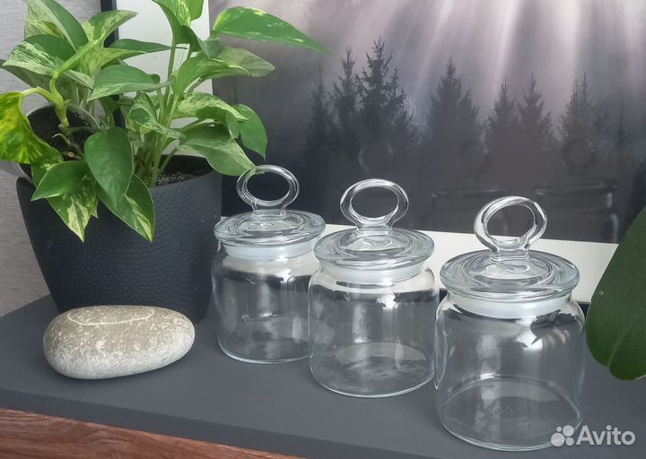 Набор банок для сыпучих продуктов