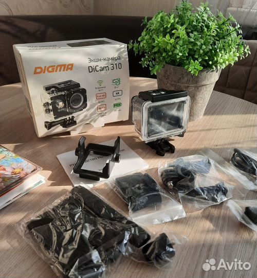 Продается экшн-камера digma DiCam 310