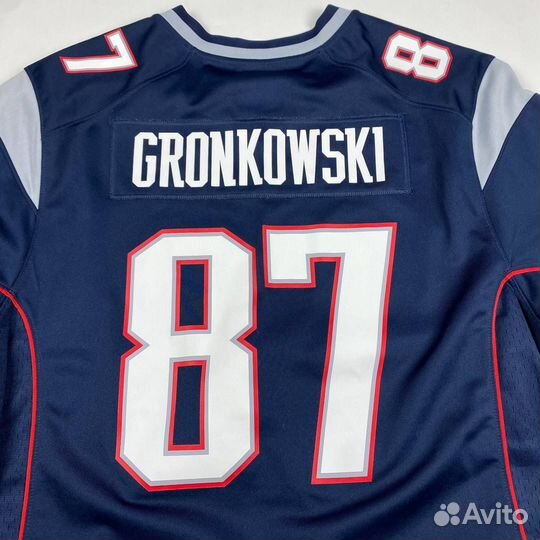 Джерси Nike New England Patriots gronkowski