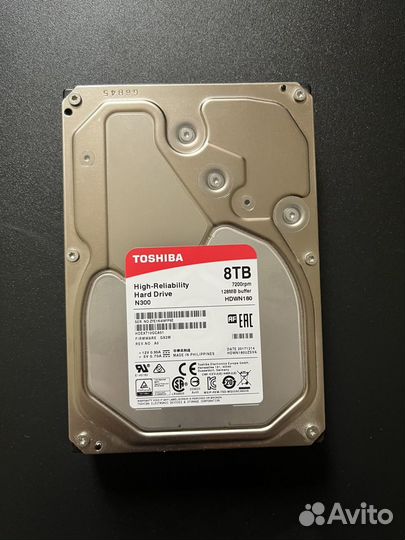 Жесткий диск Toshiba 8tb