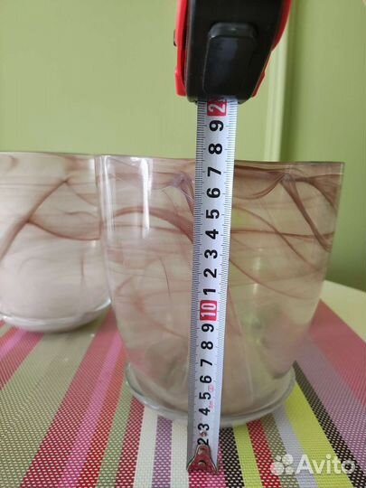 Цветочное кашпо стекло