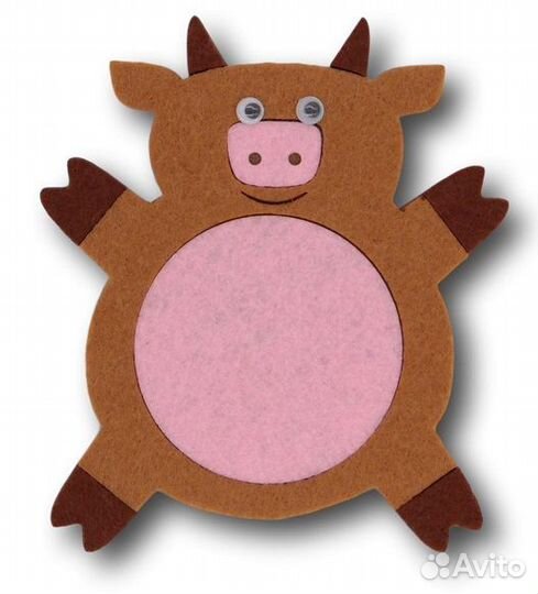 Подставка под кружку Бык