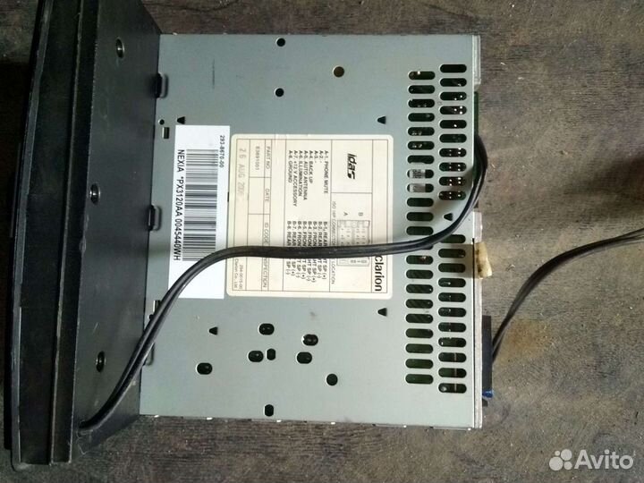 Автомагнитола кларион