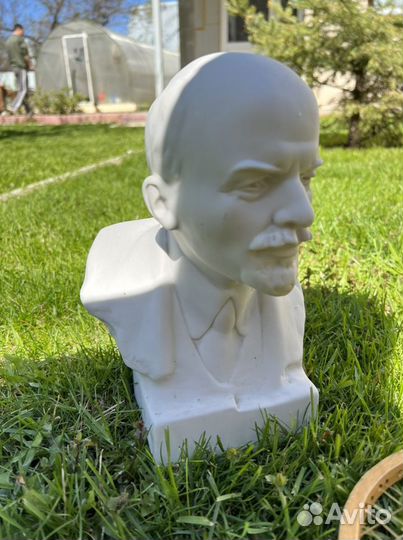 Бюст Ленина керамика