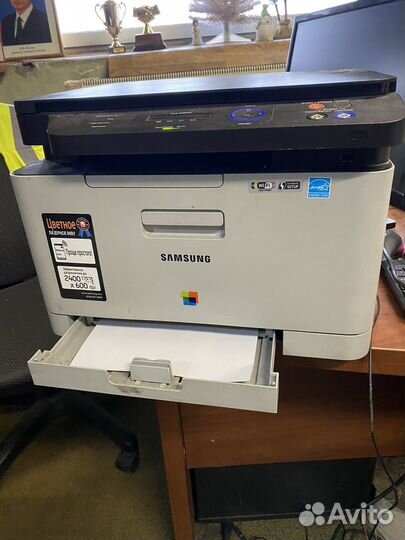 Мфу samsung clx-3305w цветной