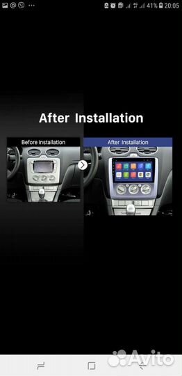 Магнитола Андройд для Ford Focus