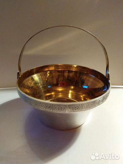 Конфетница. Серебро