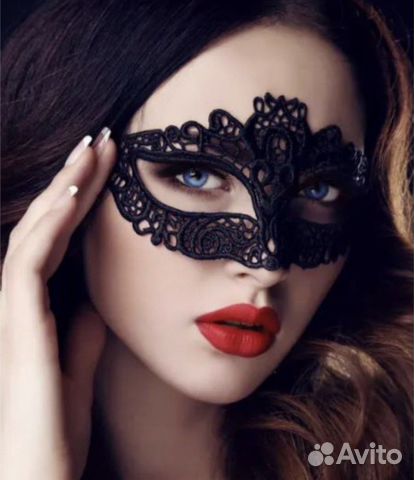 Маска кружевная