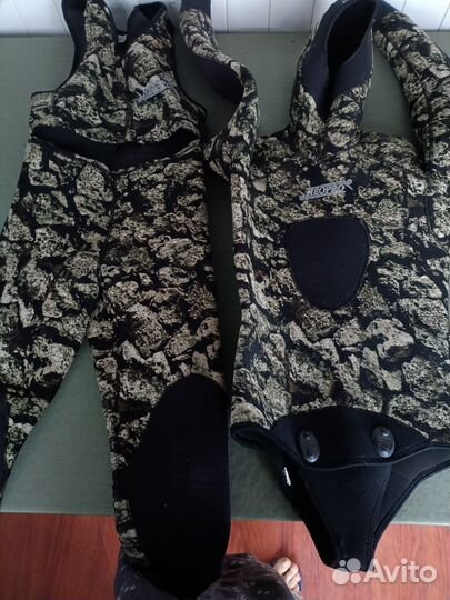 Гидрокостюм для подводной охоты 7мм