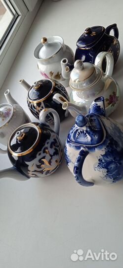 Чайники фарфоровые СССР и гдр