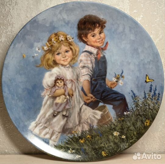 Тарелка декоративная