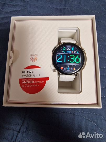 Смарт часы huawei watch gt 3 42mm