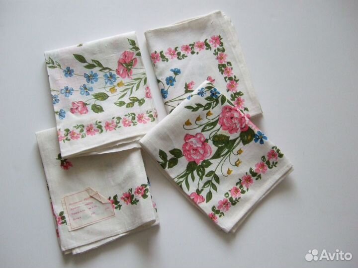 Покрывало, салфетки, скатерти, занавески СССР