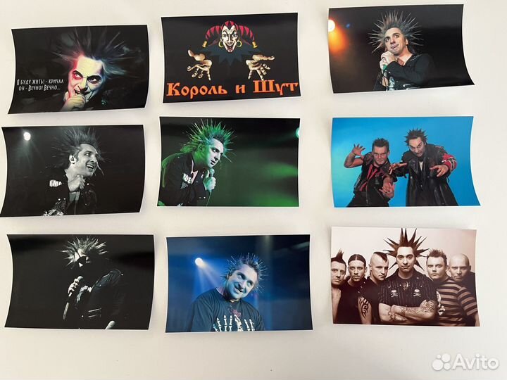Мини постеры Король и Шут