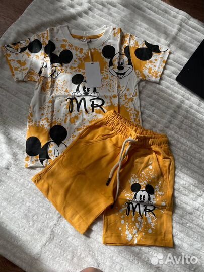 Костюм шорты и футболка