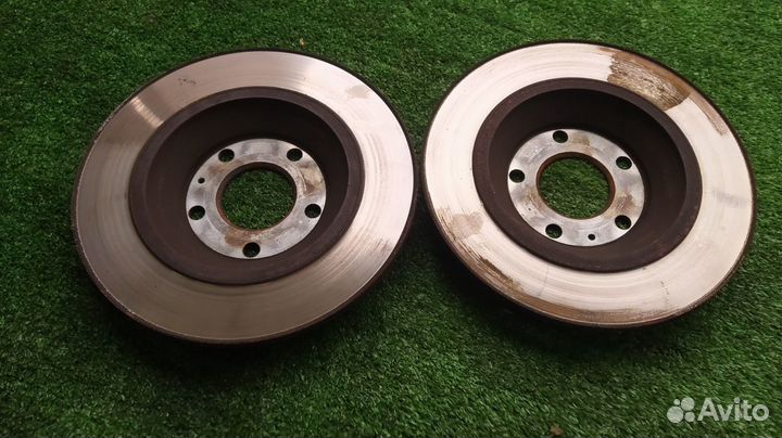 Диск тормозной пара задний Audi A6 Allroad C6 AUK